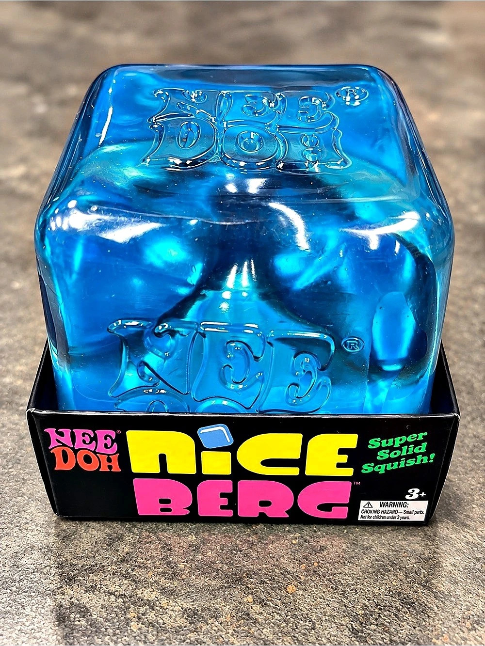 NeeDoh Nice Berg Blue Fidget Toy NWT